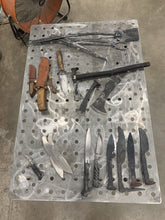 Load image into Gallery viewer, Blacksmithing: Forged Railroad Spike Knife
