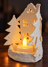 Load image into Gallery viewer, Senior's Pottery workshop: Make a House Luminary