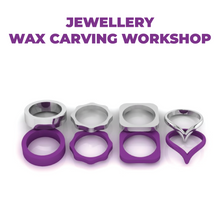 Load image into Gallery viewer, Jewellery: Introduction to Wax Carving Workshop