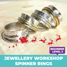 Load image into Gallery viewer, Jewellery: Spinner Ring Workshop
