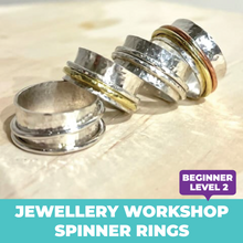 Load image into Gallery viewer, Jewellery: Spinner Ring Workshop