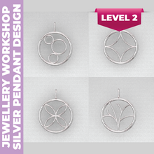 Load image into Gallery viewer, Jewellery: Silver pendent Design - Level 2