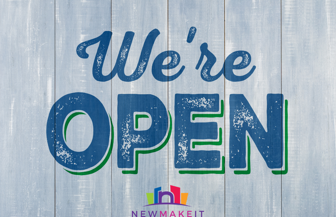 Happy to be Open!