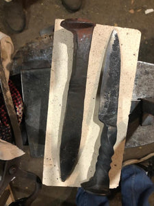 Blacksmithing: Forged Railroad Spike Knife - October 7 and 8, 2023