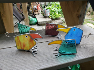 Scrappy Birds: A Stained Glass Workshop for Moms & Kids