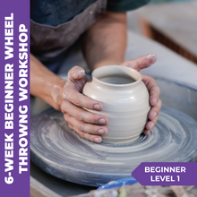 Load image into Gallery viewer, 6-Week Beginner Wheel Throwing Workshops
