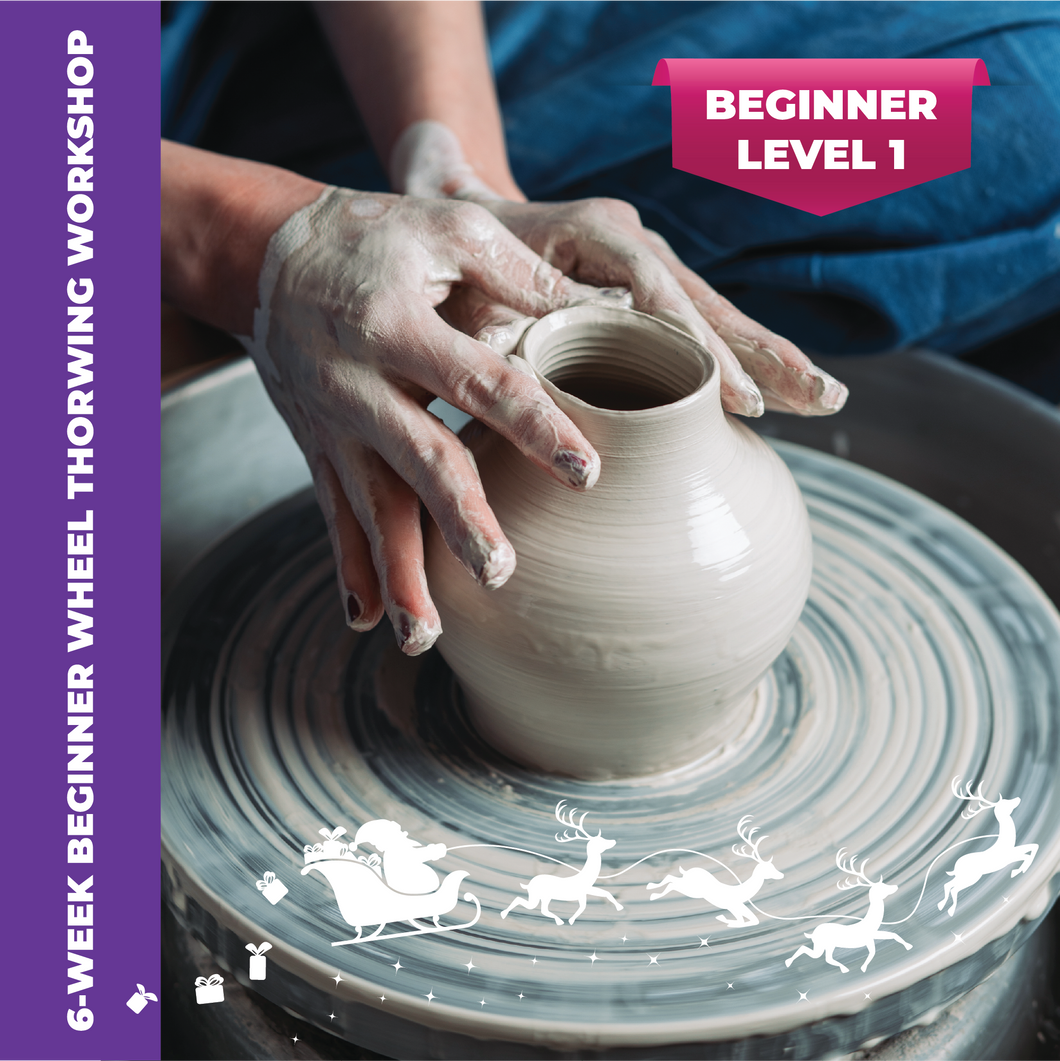 6-Week Beginner Wheel Throwing Workshops
