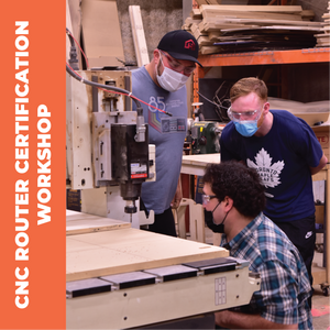 Introduction to CNC Router (Certification): From Design to Production - June 4, 11, and 18, 2024