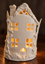 Load image into Gallery viewer, Senior's Pottery workshop: Make a House Luminary
