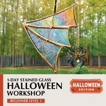 Load image into Gallery viewer, 1-Day Seasonal Stained Glass Workshop - Fall Edition
