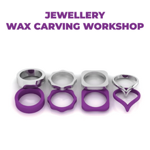 Load image into Gallery viewer, Jewellery: Introduction to Wax Carving Workshop - March 7 and 21, 2024
