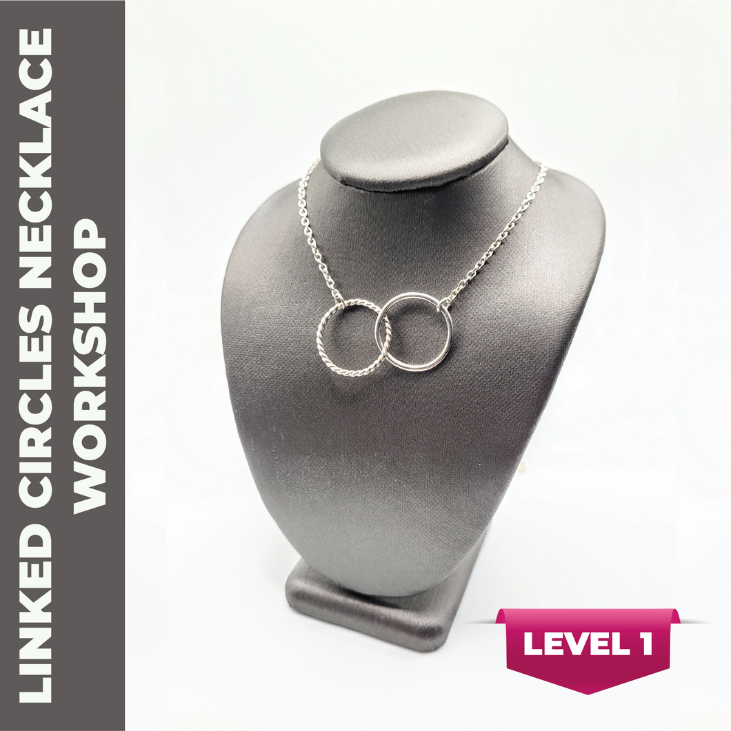 Jewellery: Linked Circles Necklace Workshop - April 20, 2024