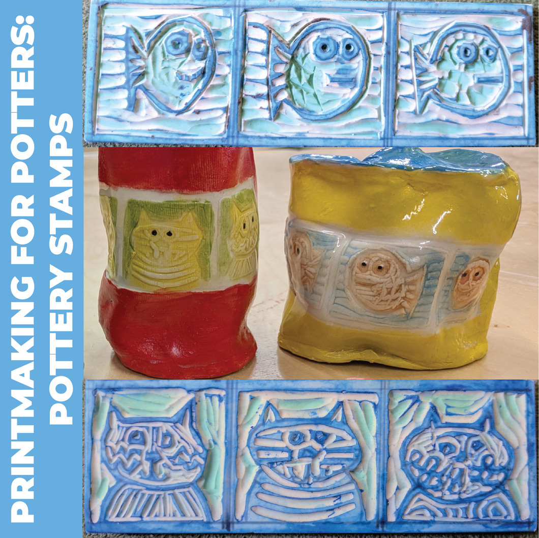 Printmaking for Potters: Pottery Stamps