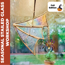 Load image into Gallery viewer, 1-Day Seasonal Stained Glass Workshop - Fall Edition
