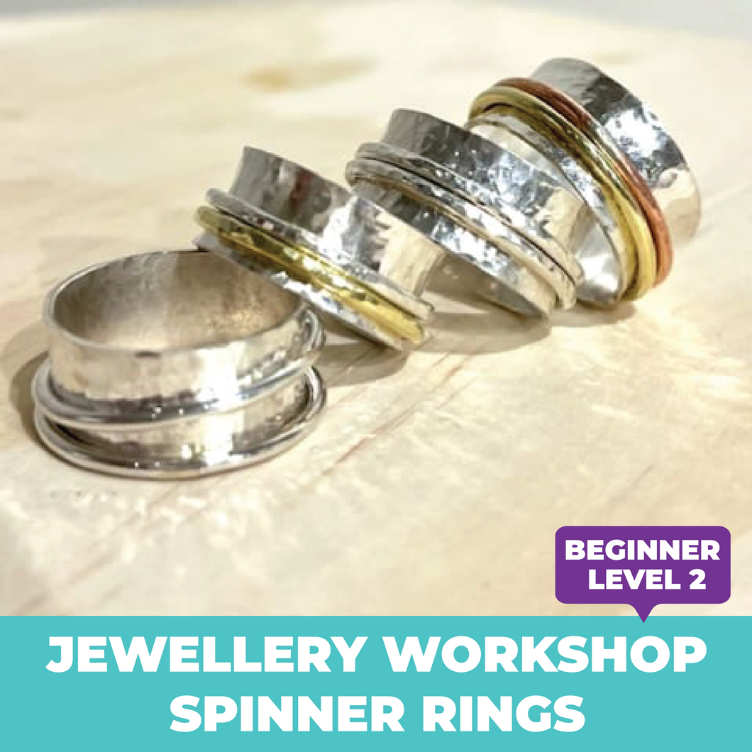 Jewellery: Spinner Ring Workshop - June 6, 2024