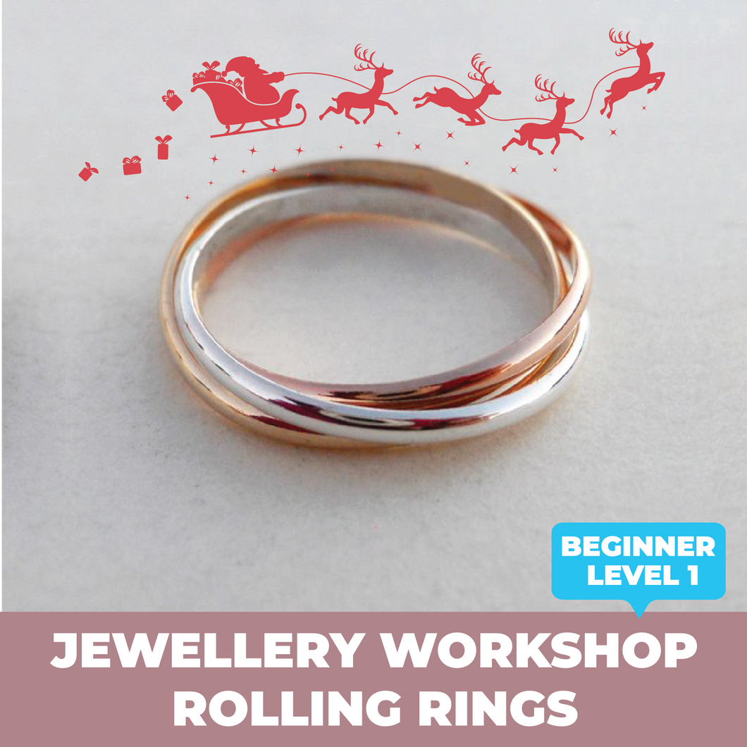 Jewellery: Rolling Rings Workshop