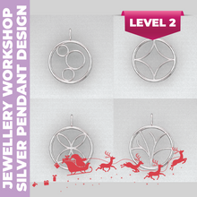 Load image into Gallery viewer, Jewellery: Silver pendent Design - Level 2
